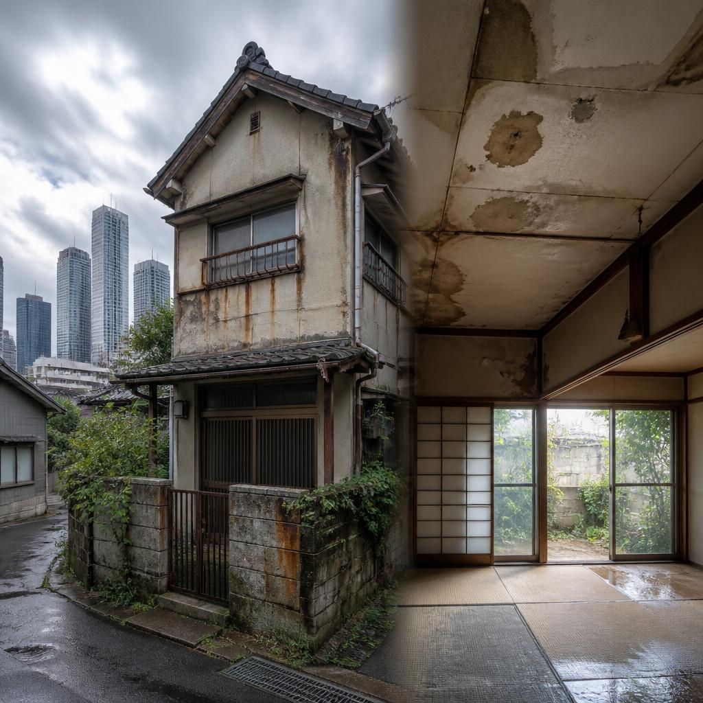 大阪市の空き家、雨漏りがあっても売れる！あなたに最適な選択を提案します。
