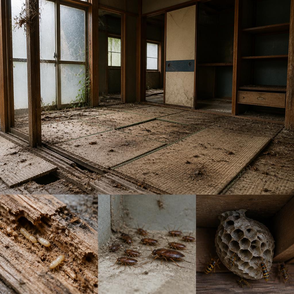 4. 害虫の発生に注意