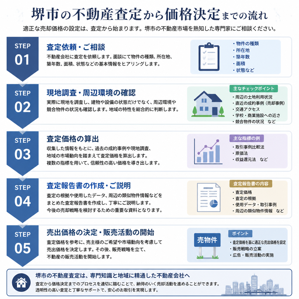 査定価格が決まるまでの流れ