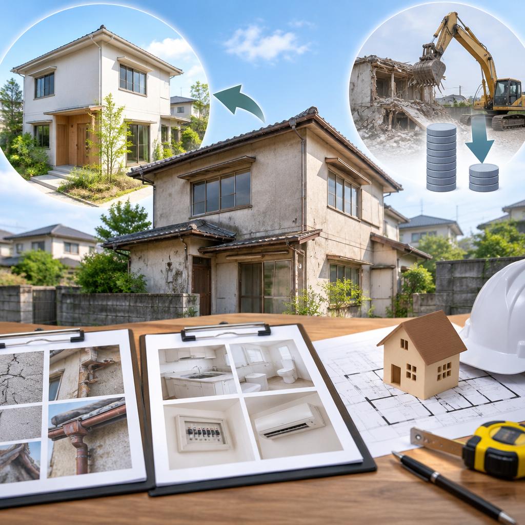 中古住宅として売却するメリットと、見極めたい建物の状態
