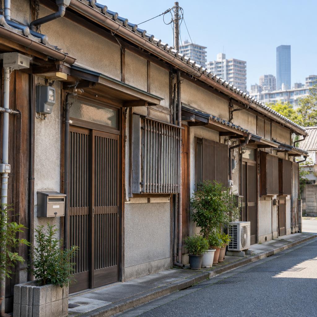 長屋の一部でも、売却の道は見つかります。大阪市旭区で権利関係と建物の状態を丁寧に整理し、納得できる売却方法をご提案します。