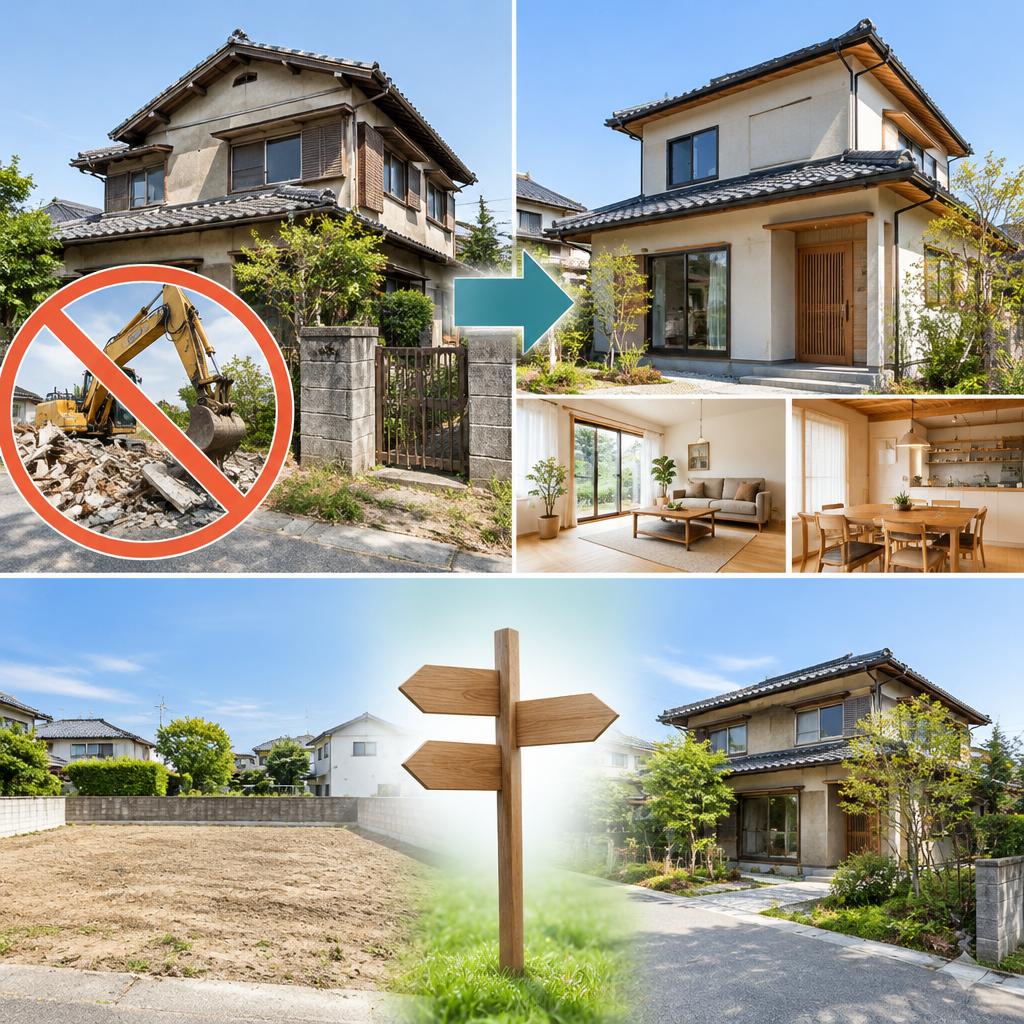解体せず販売するメリット｜費用を抑え、買主の選択肢を広げる