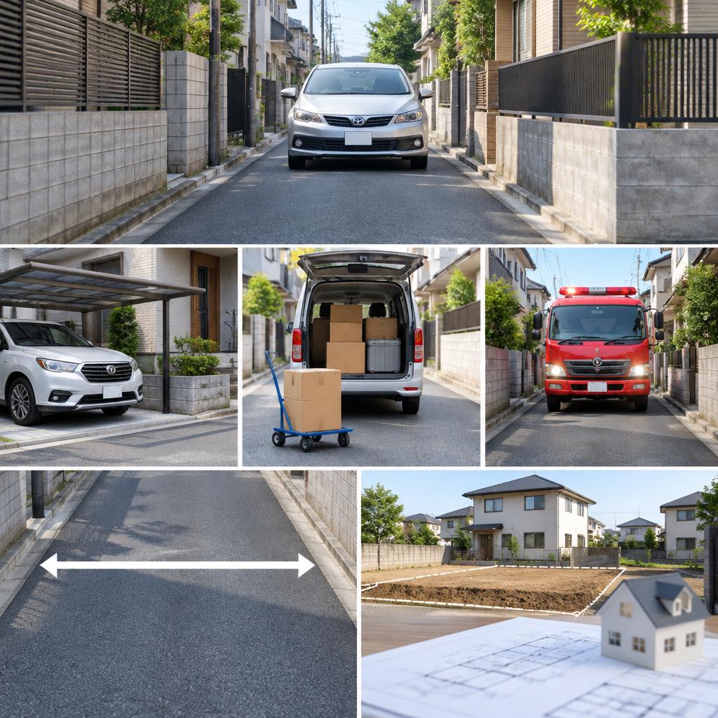 「車が入りにくい」はどこに影響する？購入希望者が気にすること