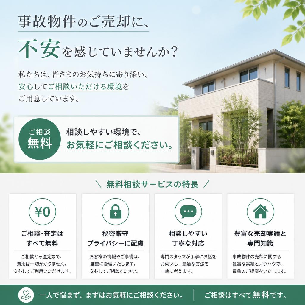 まずは無料相談を