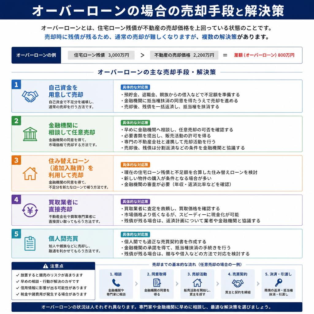 オーバーローン時の売却方法