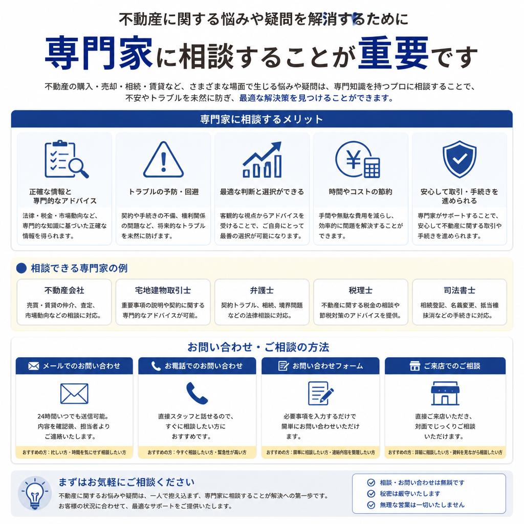 専門家に相談する理由と方法