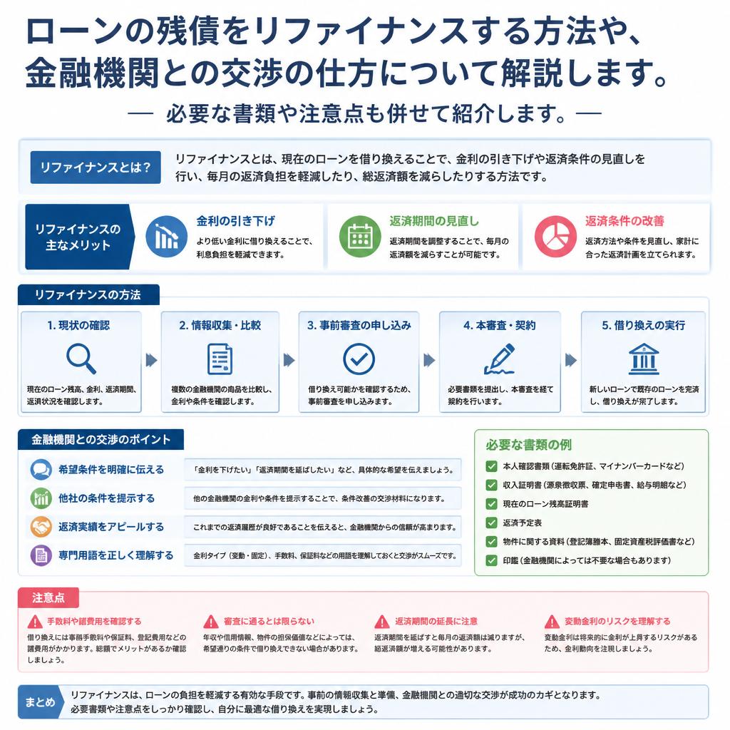 対処法その2：金融機関との相談