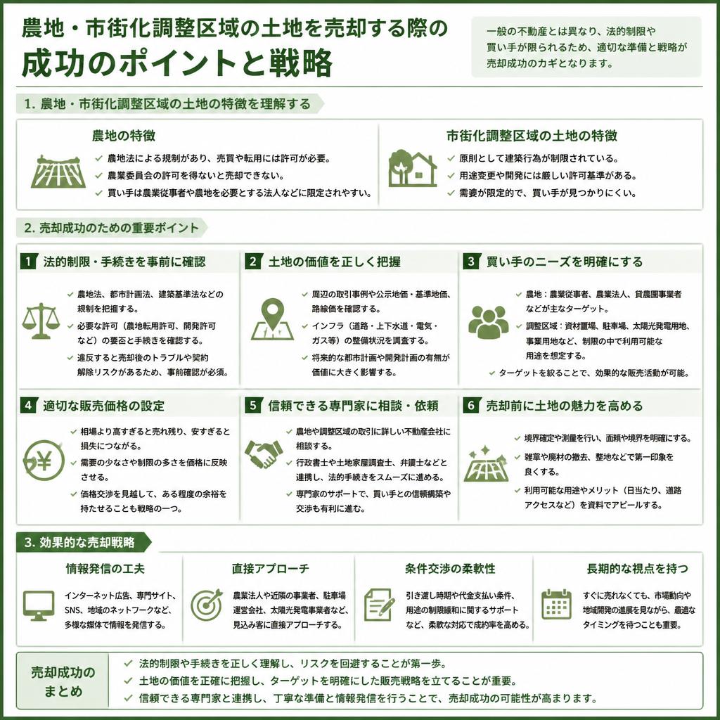 売却成功のためのポイント