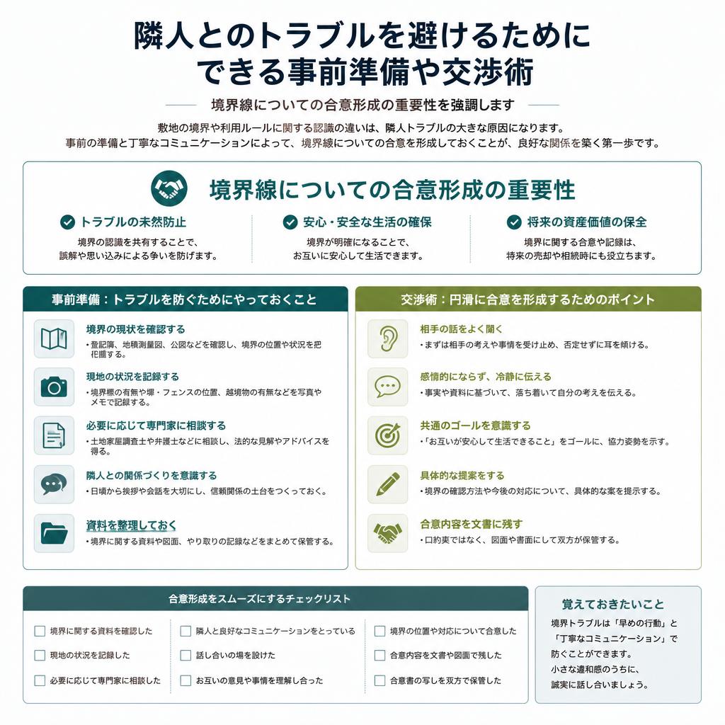 5. 隣人とのトラブル回避法