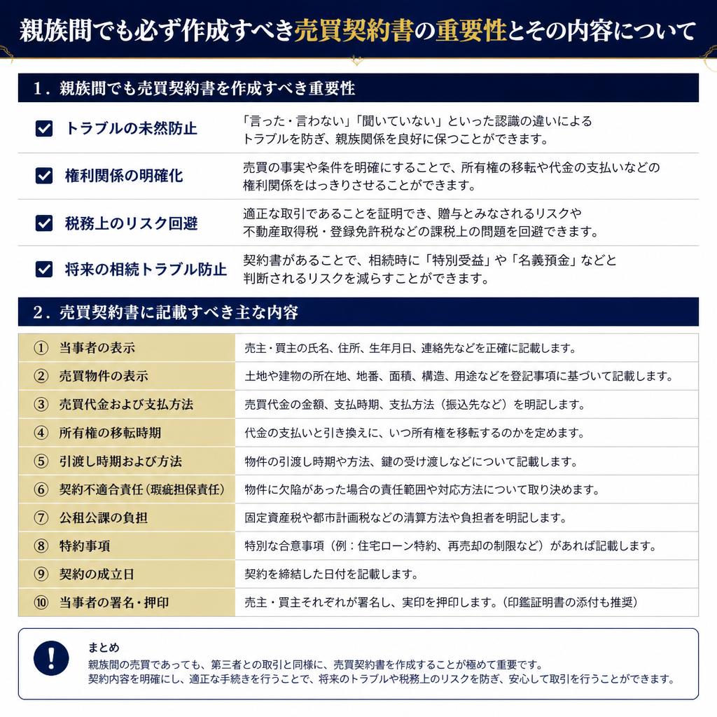 売買契約書の重要性