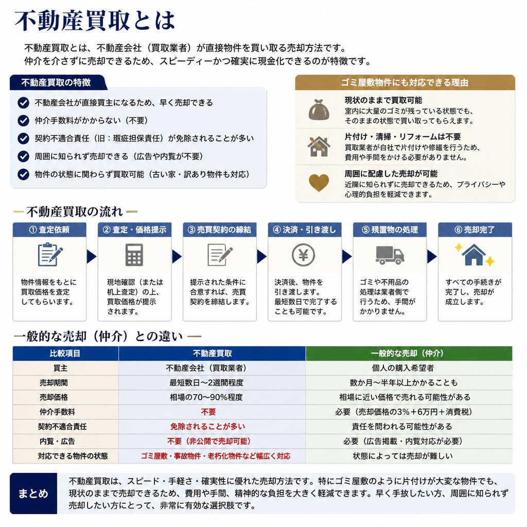 不動産買取の選択肢