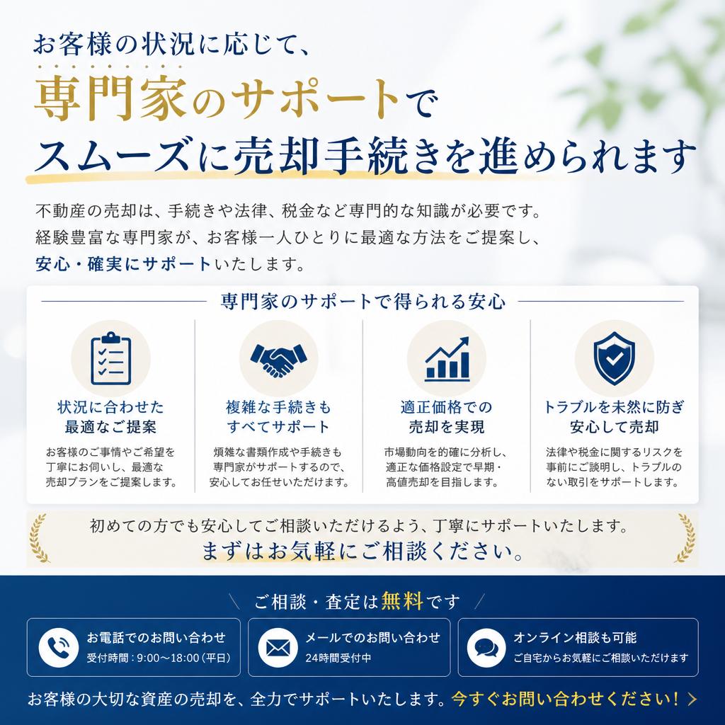 今すぐ専門家に相談を！