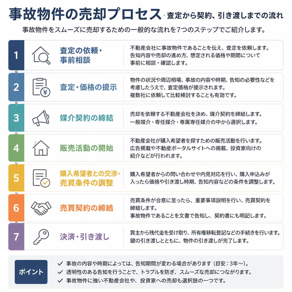 売却時の流れ