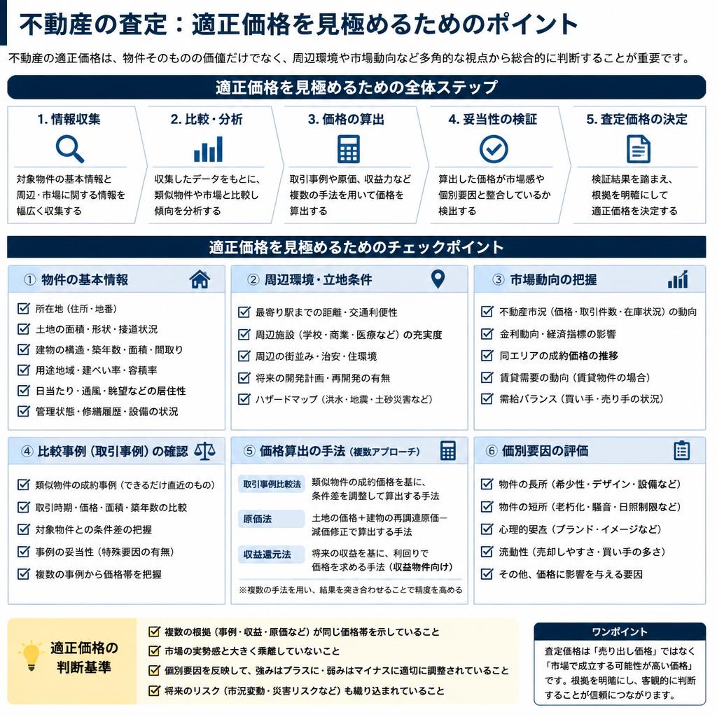 適正価格を見極めるためのポイント