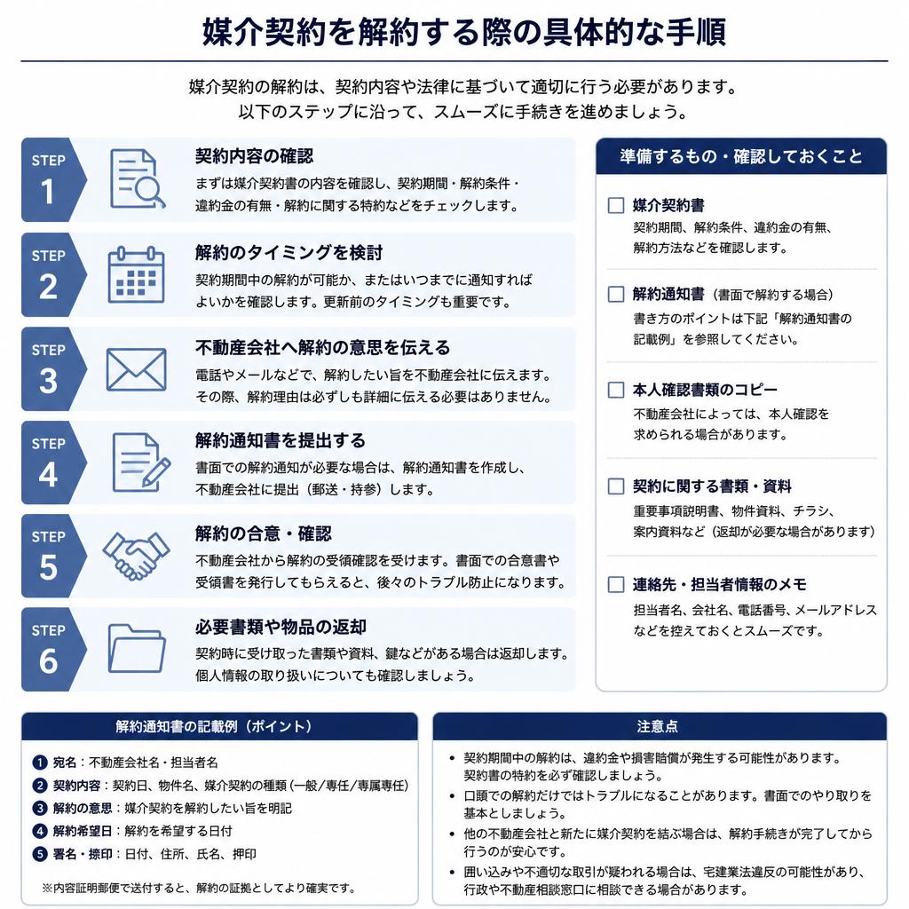 正しい解約手順
