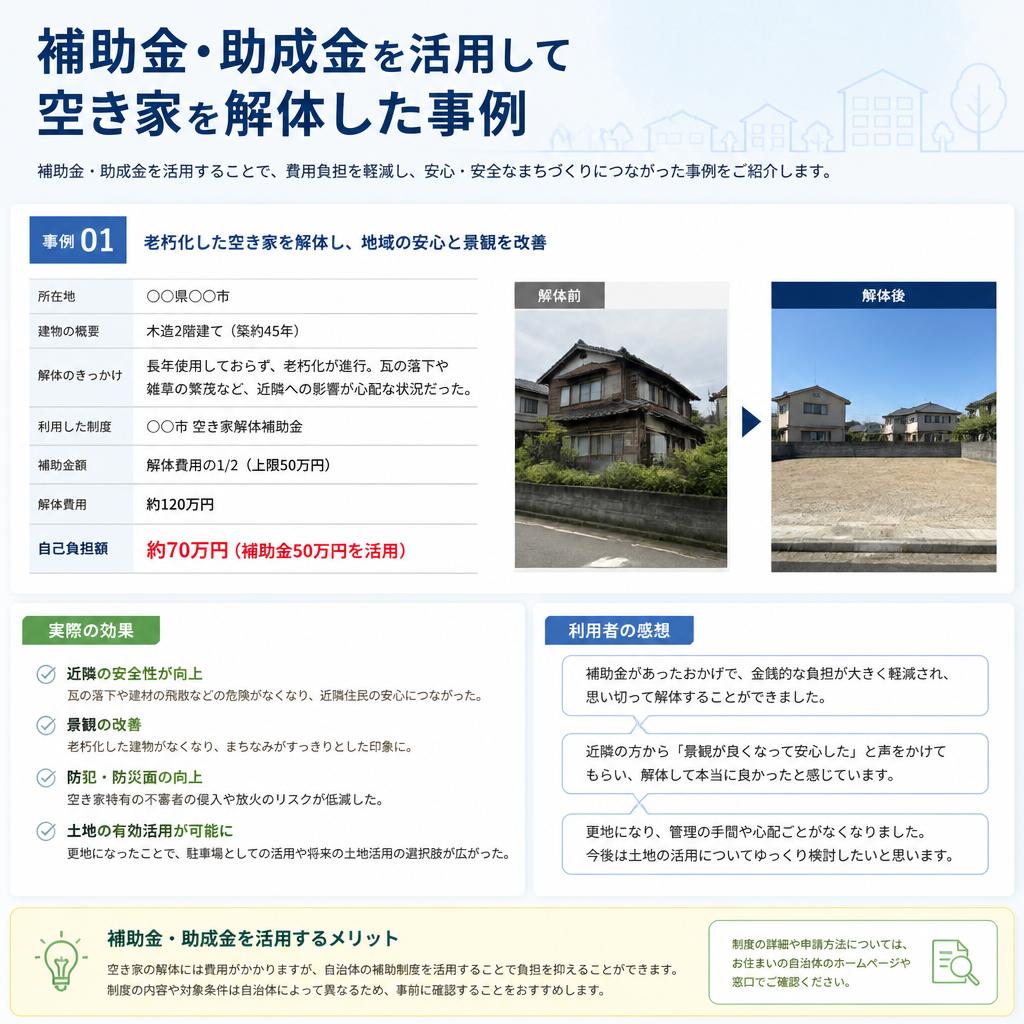 補助金・助成金を受けた成功事例