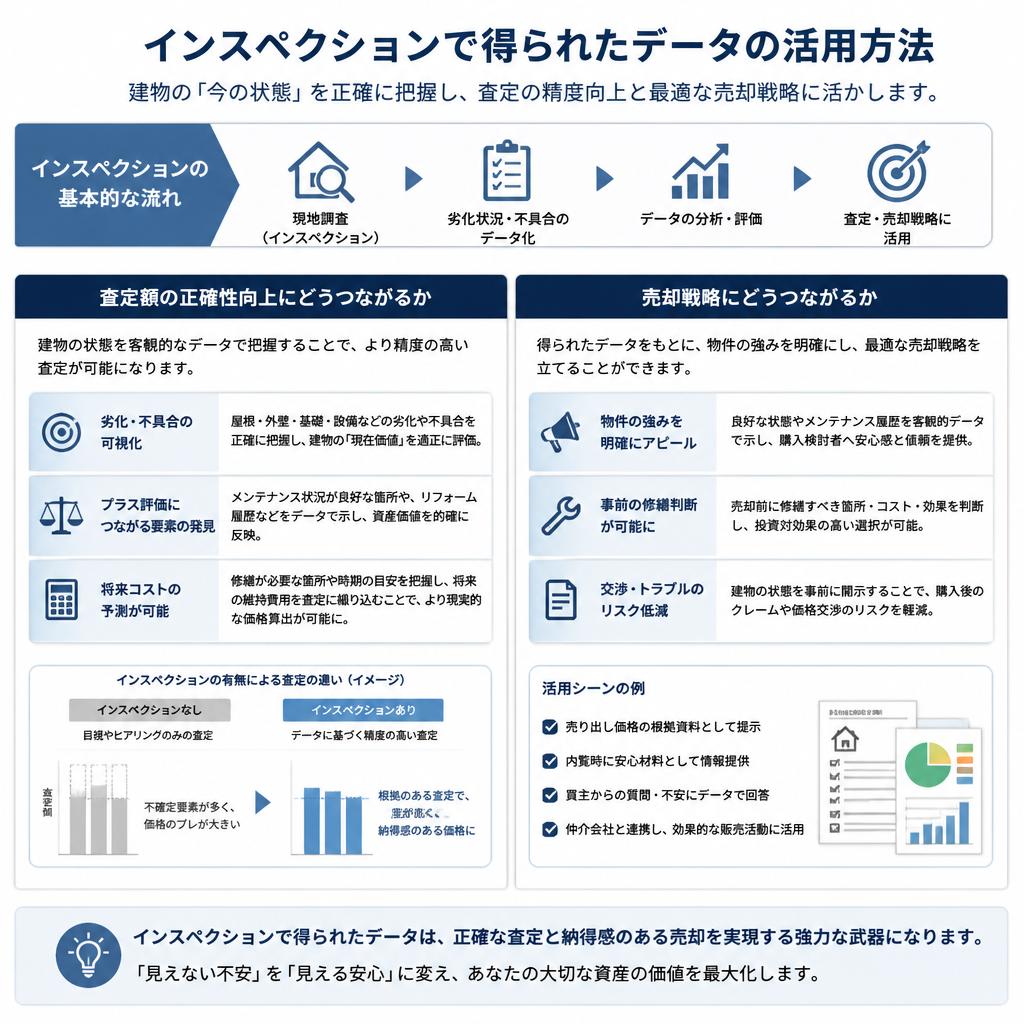 インスペクションで得られるデータの活用法