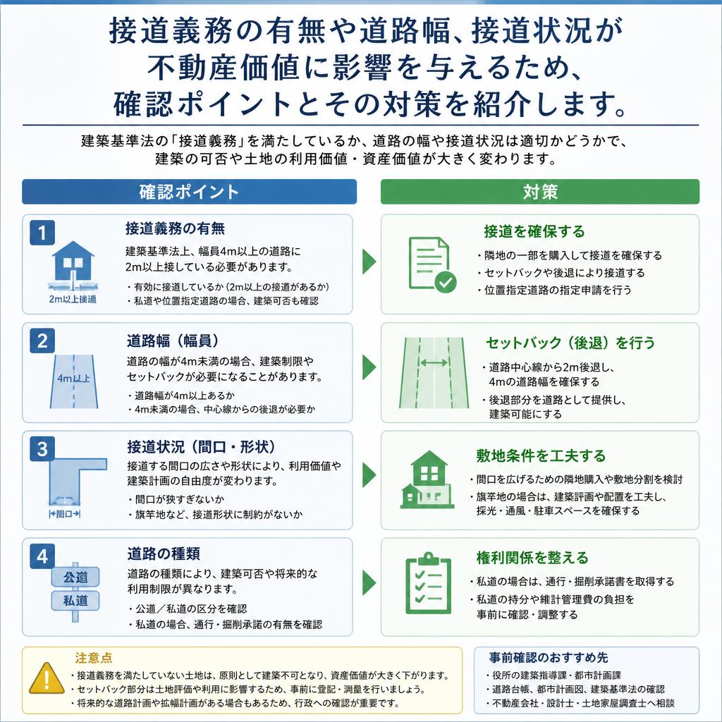 接道条件の重要性