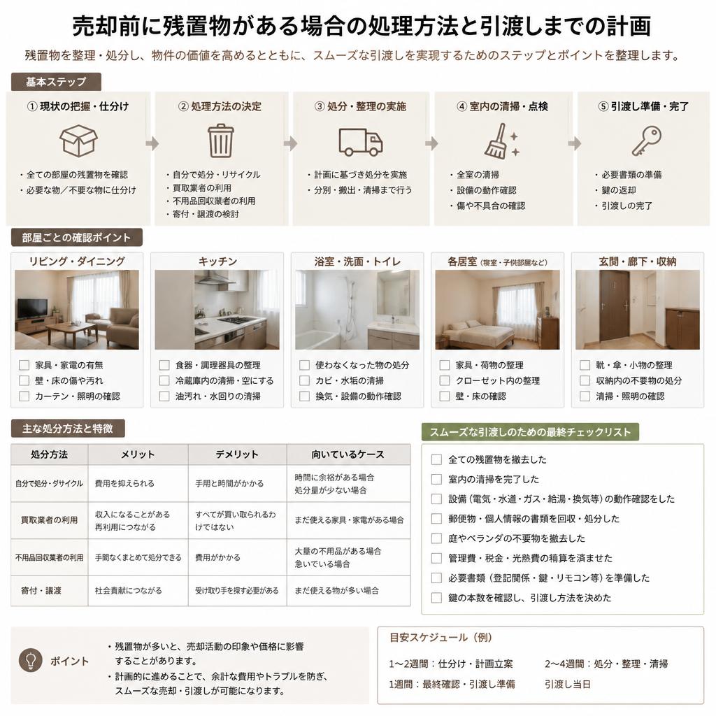 4. 残置物の処理