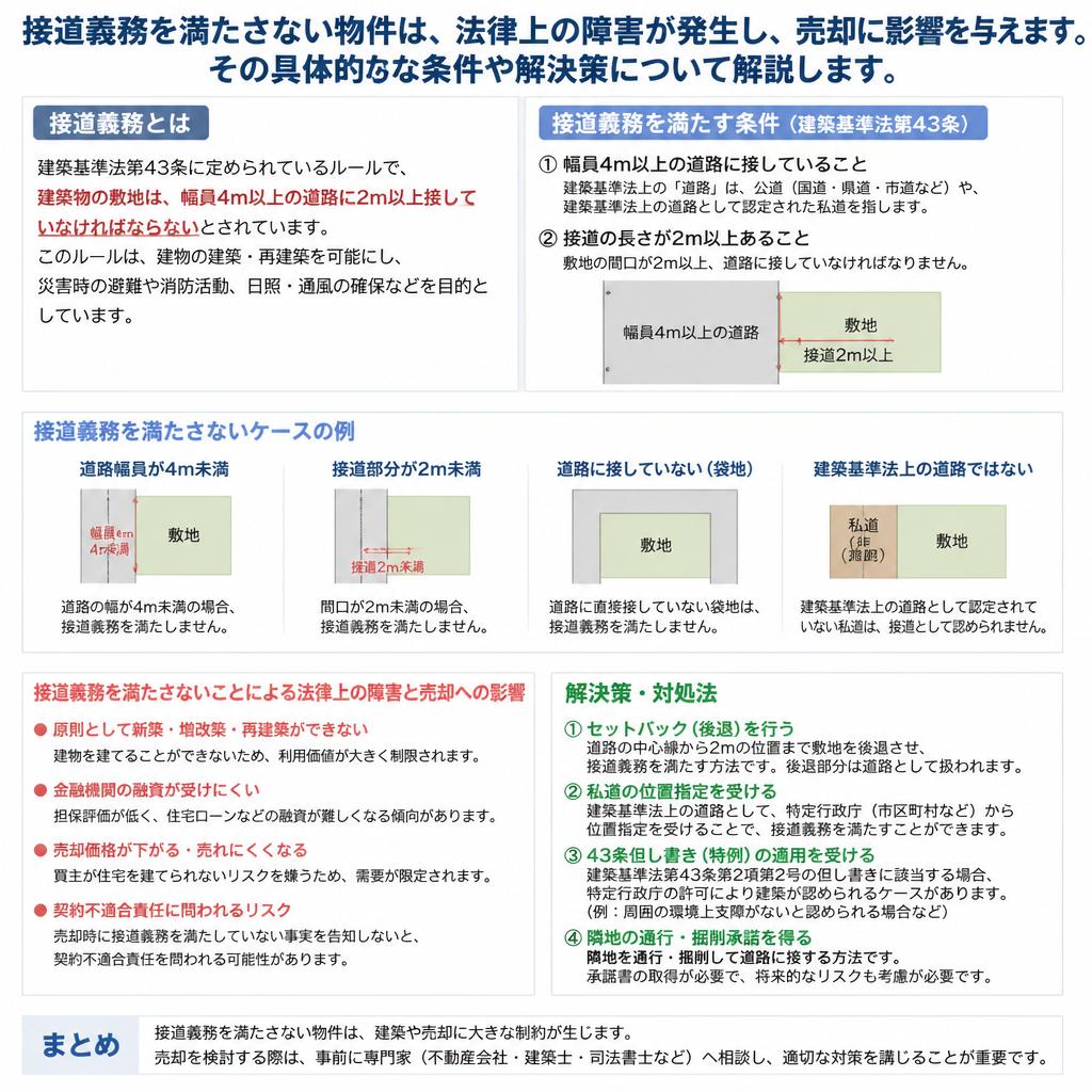 接道問題とは？