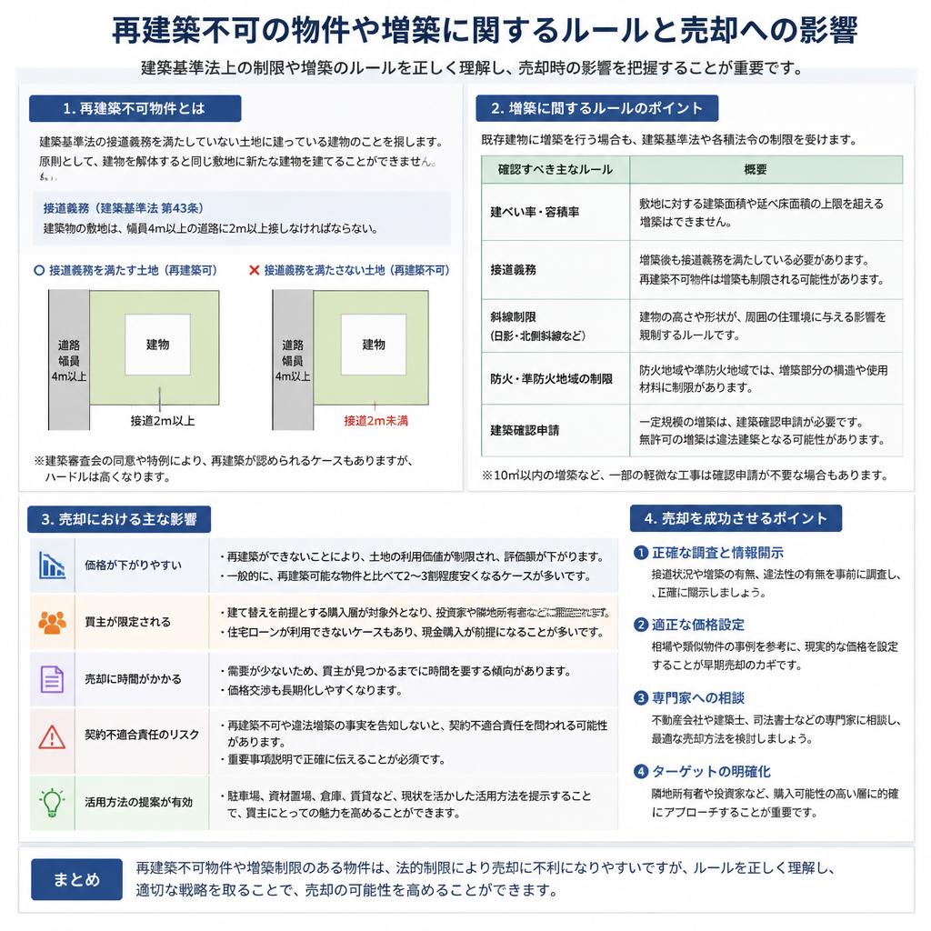 再建築と増築の可能性