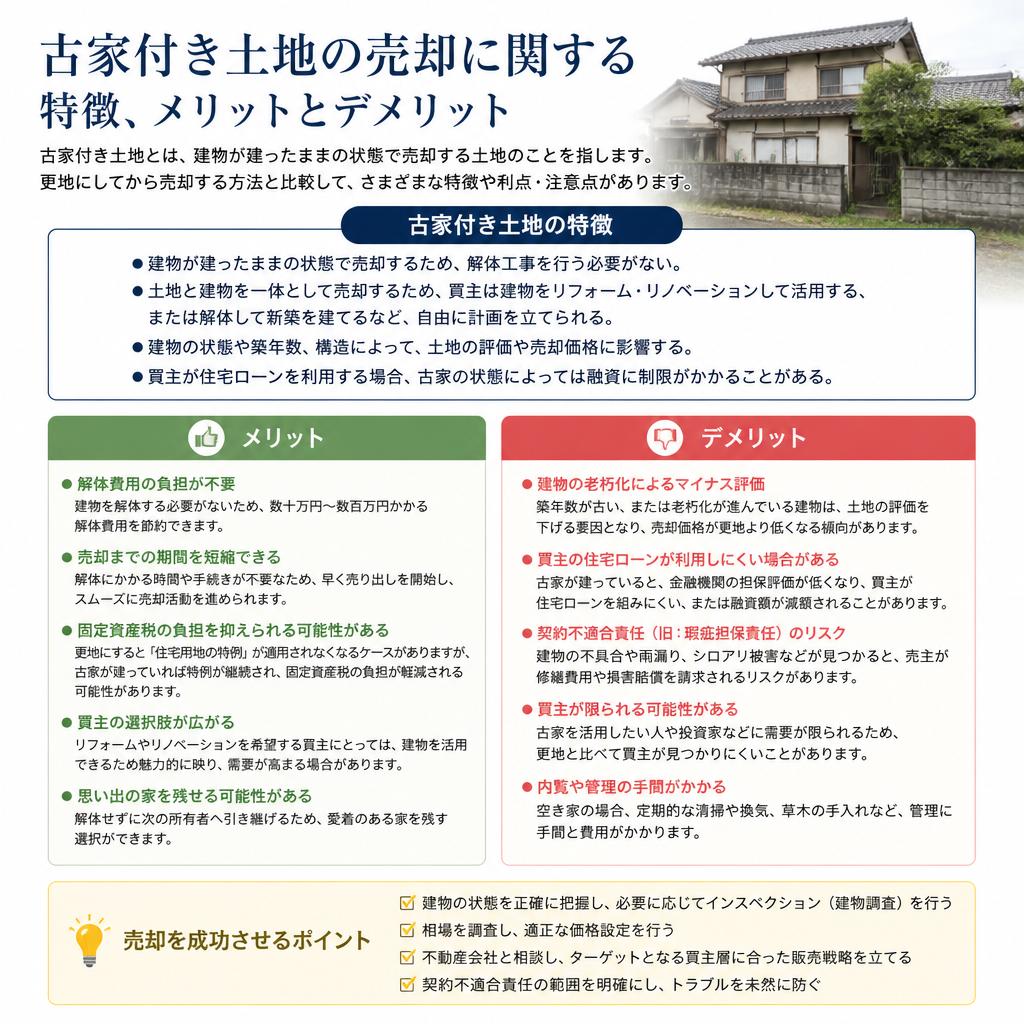 2. 古家付き土地の特徴