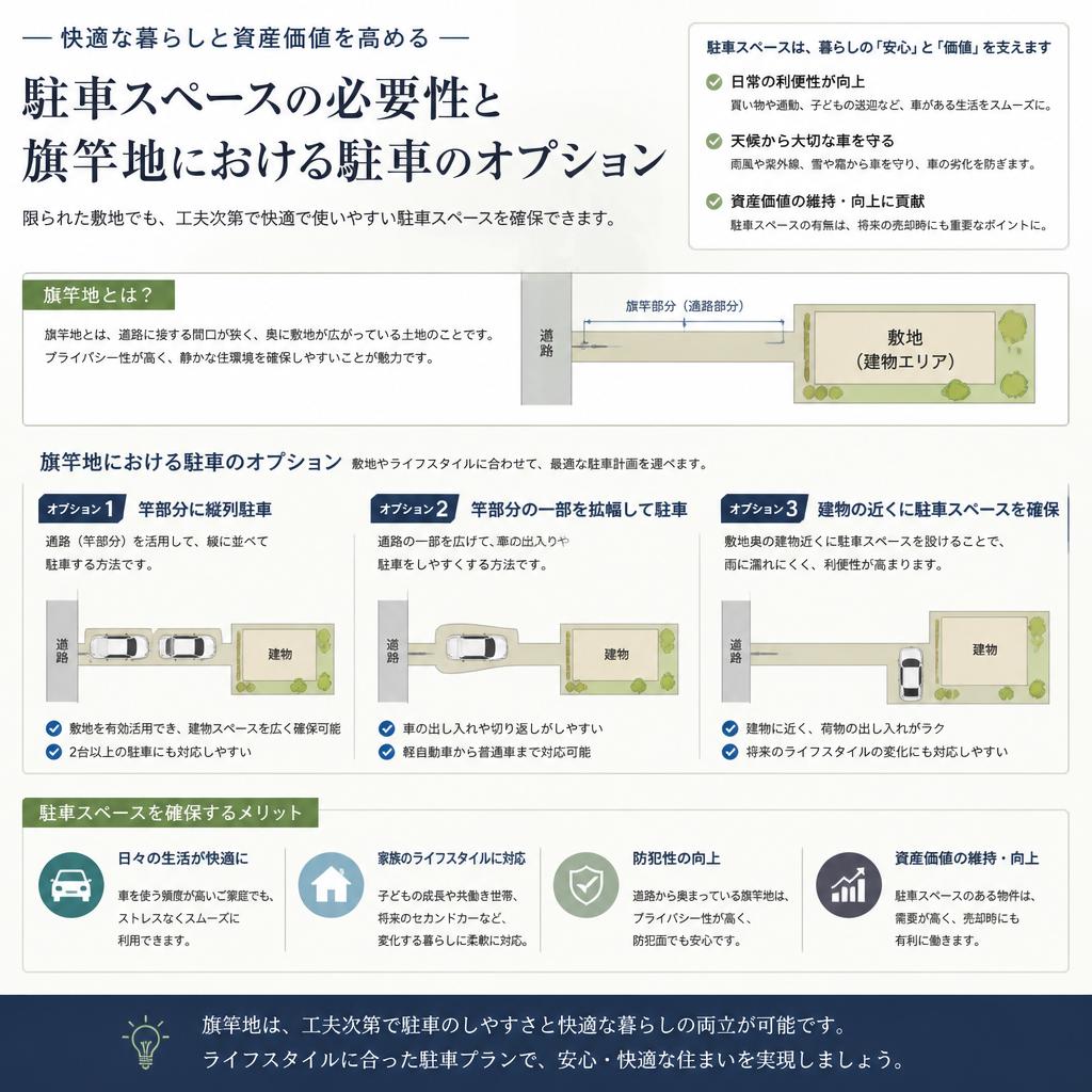 駐車スペースの確保