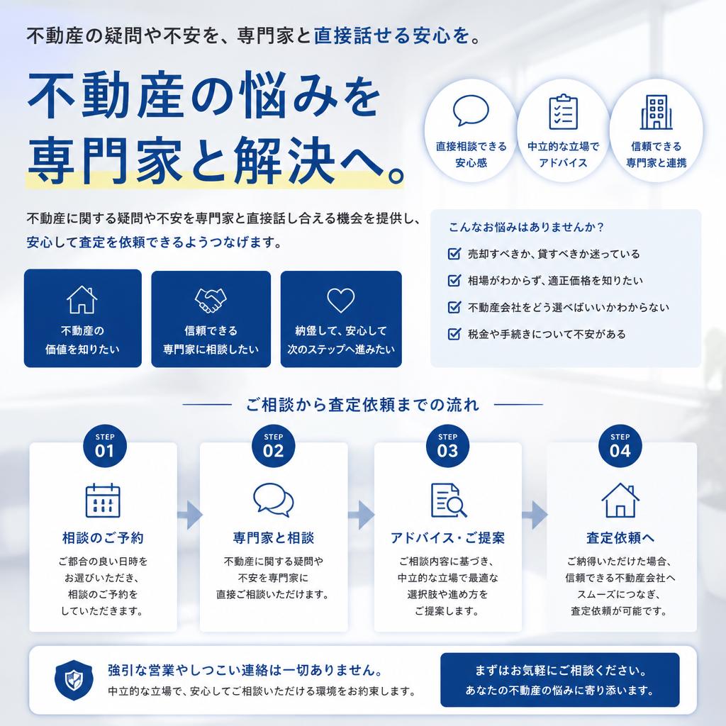 無料相談で不安を解消！