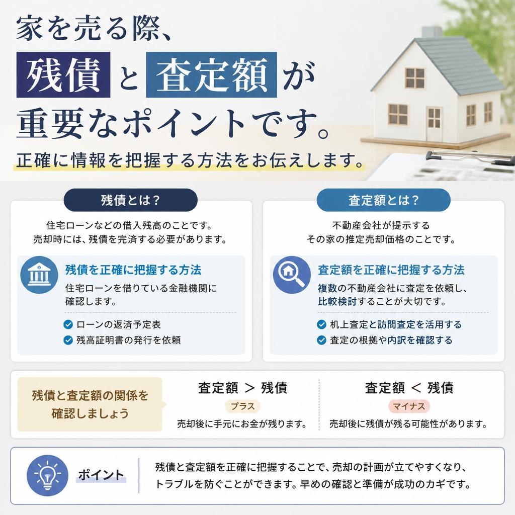 残債と査定額の整理法